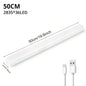 Motion Sensor Light Wireless LED Night Light USB Rechargeable Night Lamp Cabinet Wardrobe Lamp Staircase Backlight For Kitchen 1