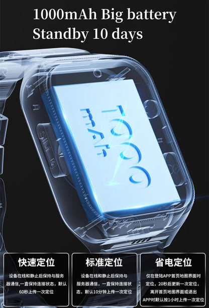 Elderly Smart Watch For Senior Falling Detection GPS Positioning 4G SOS Phone Call Medicine Remind Footprint Track HeartRate GK8