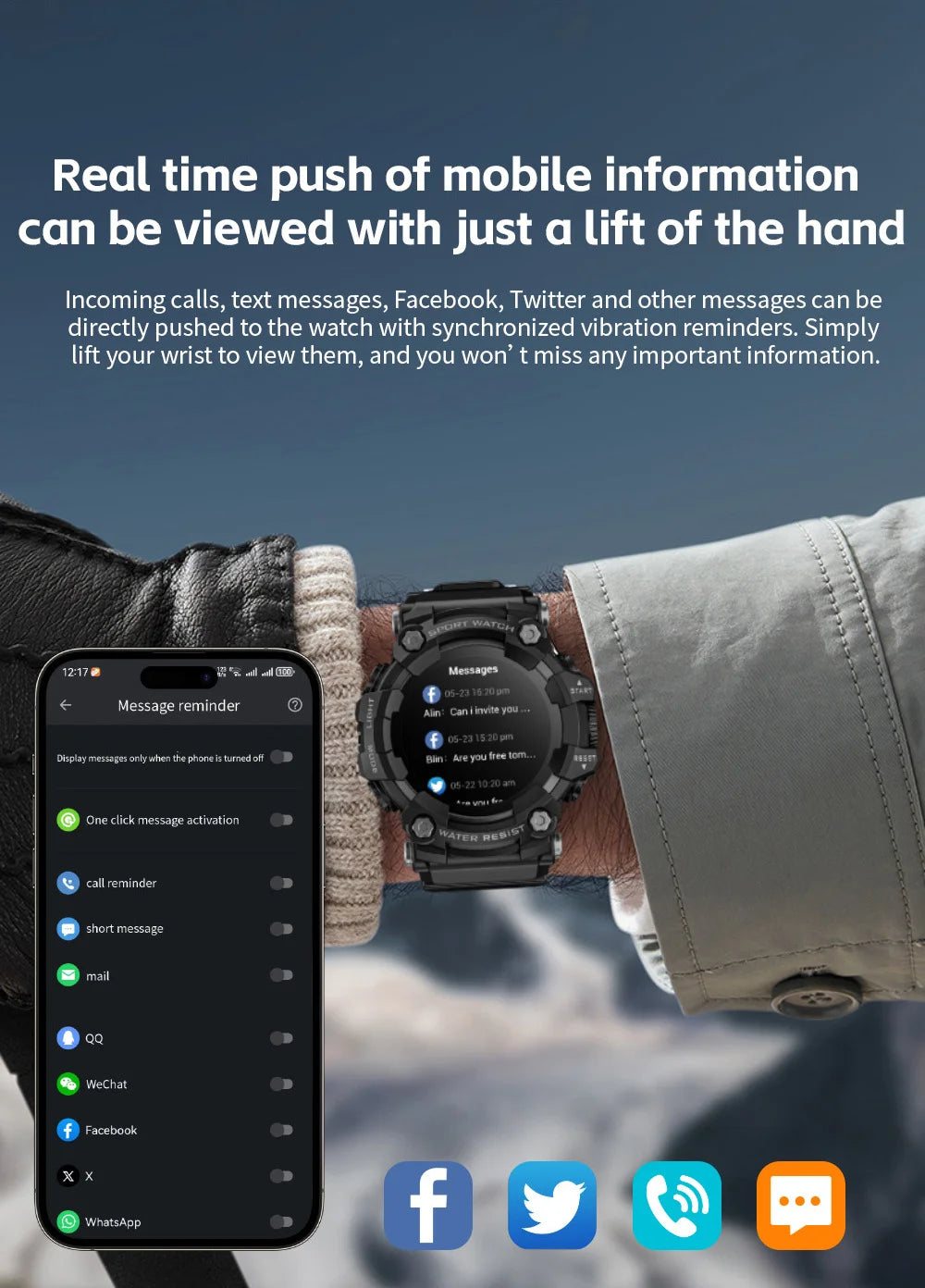 offers today Fitness Tracker Smart watch man Heart Rate Monitor Blood Pressure Smart Watch Suitable waterproof for Android IOS