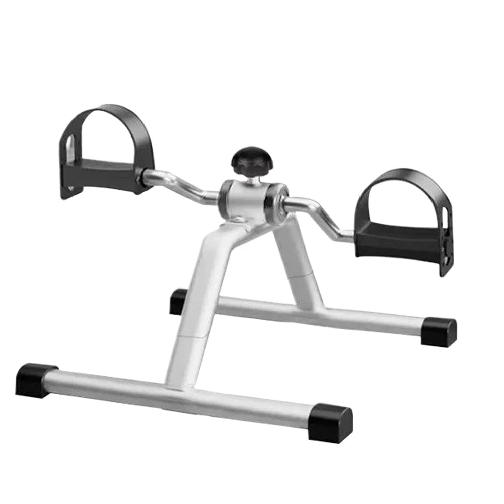 Mini Pedal Exerciser Exercise Bike Indoor Under Desk Bike Pedal Exerciser for Elderly Leg Rehabilitation Home Fitness Equipment