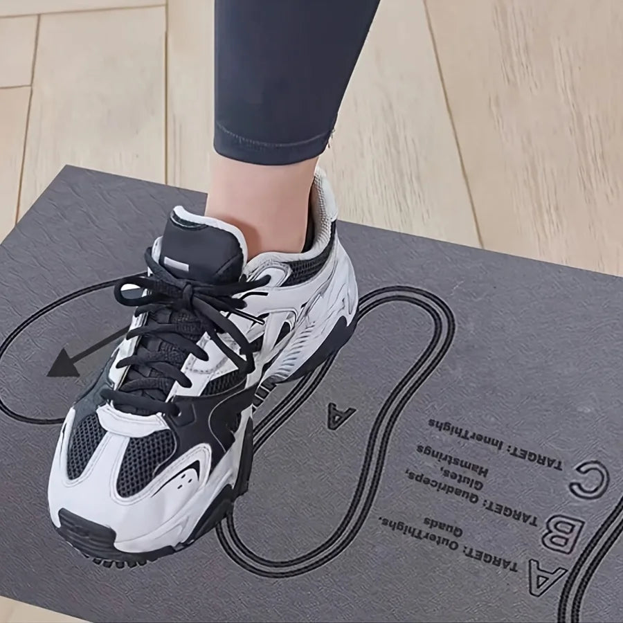 Thick Anti Slip Squat Mat, Suitable for Yoga, Pilates, and Gluteal Muscle Exercises - Home Gym, Exercise Mat