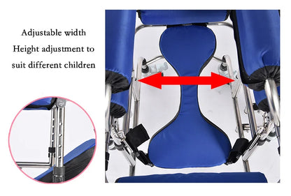Children's Standing Frame Disabled Child Walker Walker Paraplegic Lower Limb Training Standing Frame with Wheel Walker