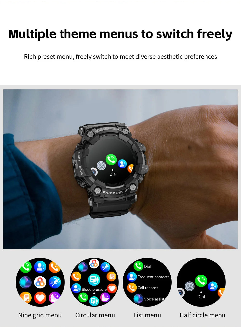 offers today Fitness Tracker Smart watch man Heart Rate Monitor Blood Pressure Smart Watch Suitable waterproof for Android IOS